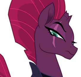 A purple pony